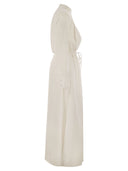 Fabiana Filippi Long Cotton Chemisier Dress