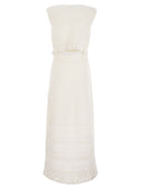 Fabiana Filippi Light Cotton Sleeveless Dress
