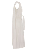 Abito miscela di cotone Fabiana Filippi con filo diamantato