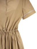 Fabiana Filippi Poplin Polo Dress