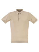 John Smedley Adrian Cotton Short Sleeved Polo Shirt