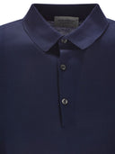 John Smedley Adrian Cotton Short Sleeved Polo Shirt