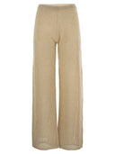 Mc2 Saint Barth Alva Crochet Flare Trousers