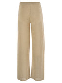 Mc2 Saint Barth Alva Crochet Flare Trousers