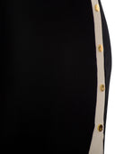 Elisabetta Franchi Knitted Dress With Shiny Viscose Bands