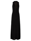 Elisabetta Franchi viscose gebreide jurk met juweeldetail