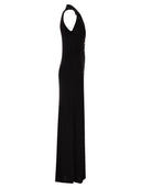 Elisabetta Franchi viscose gebreide jurk met juweeldetail