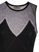Elisabetta Franchi Knitted Dress With Sheer Details