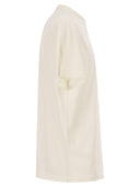 Mc2 Saint Barth Arnott Cotton T Shirt With Embroidery
