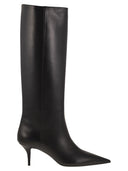 Fabiana Filippi Leather Boot With Heel