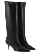 Fabiana Filippi Leather Boot With Heel