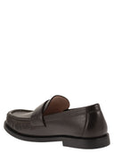 Fabiana Filippi Leather Loafers With Artisanal Craftsmanship