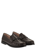 Fabiana Filippi Leather Loafers With Artisanal Craftsmanship