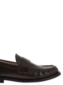 Fabiana Filippi Leather Loafers With Artisanal Craftsmanship