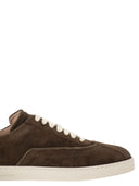 Fabiana Filippi Suede Leather Trainers With Metallic Details