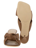 Fabiana Filippi Sandal Mules On Heel And Knot