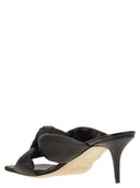 Fabiana Filippi Sandal Mules na pięcie i węzła