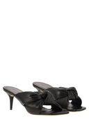 Fabiana Filippi Sandal Mules na pięcie i węzła