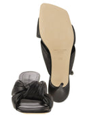 Fabiana Filippi Sandal Mules na pięcie i węzła