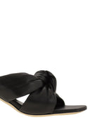 Fabiana Filippi Sandal Mules na pięcie i węzła