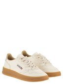 Autry Medalist Low Leather Sneakers With Gum Sole