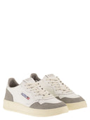 Autry Medalist Low Leather And Suede Sneakers