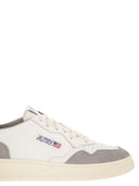 Autry Medalist Low Leather And Suede Sneakers
