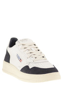 Autry Medalist Low Leather And Suede Sneakers