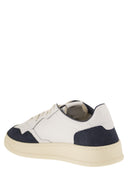 Autry Medalist Low Leather And Suede Sneakers
