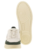 Autry Medalist Low Leather And Suede Sneakers