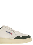 Autry Medalist Low Leather And Suede Sneakers