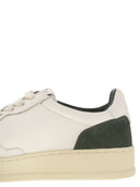 Autry Medalist Low Leather And Suede Sneakers