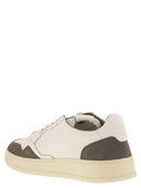 Autry Medalist Low Leather And Suede Sneakers