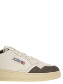 Autry Medalist Low Leather And Suede Sneakers