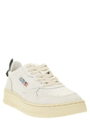Autry medaillewinnaar lage lederen sneakers