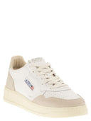 Autry Medalist Low Leather And Suede Sneakers