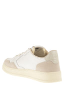 Autry Medalist Low Leather And Suede Sneakers