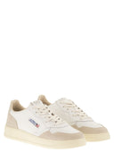 Autry Medalist Low Leather And Suede Sneakers