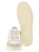 Autry Medalist Low Leather And Suede Sneakers