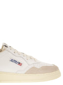 Autry Medalist Low Leather And Suede Sneakers