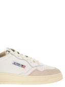 Baskets basses en cuir et daim Autry Medalist