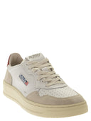 Autry Medalist Low-Sneaker aus Leder und Wildleder
