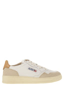 Autry Medalist Low Leather And Suede Sneakers