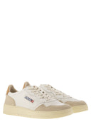 Autry Medalist Low Leather And Suede Sneakers