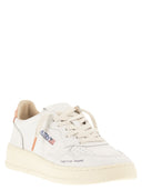 Zapatillas bajas de piel con logo en relieve Medalist de Autry