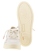 Zapatillas bajas de piel con logo en relieve Medalist de Autry