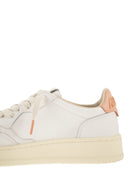 Zapatillas bajas de piel con logo en relieve Medalist de Autry