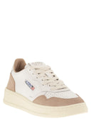 Autry Medalist Low Leather And Suede Sneakers