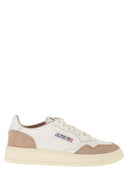 Autry Medalist Low Leather And Suede Sneakers