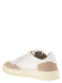 Autry Medalist Low Leather And Suede Sneakers